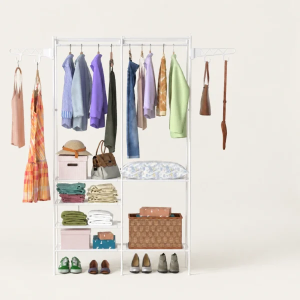 The Kindra Four-Tier Garment Rack