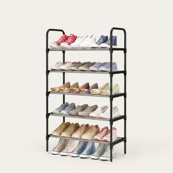 The Kindra Five-Tier Entryway Shoe Rack