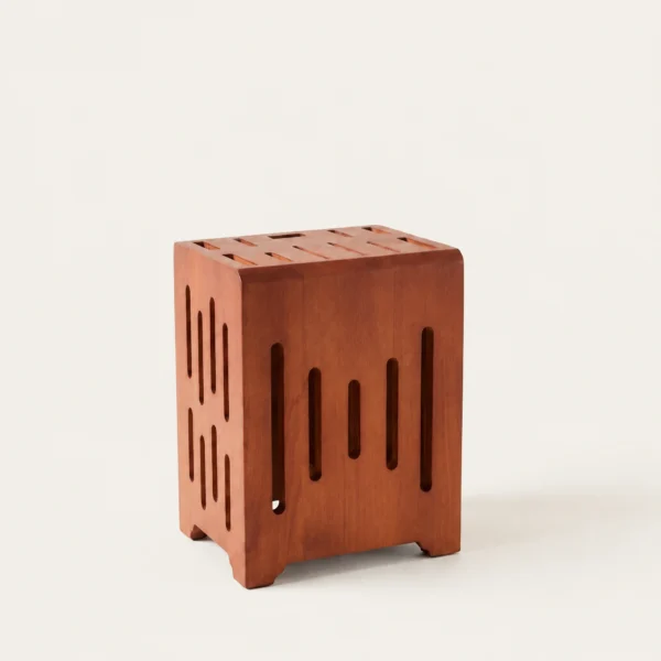 The Kindra Wooden Knife Holder