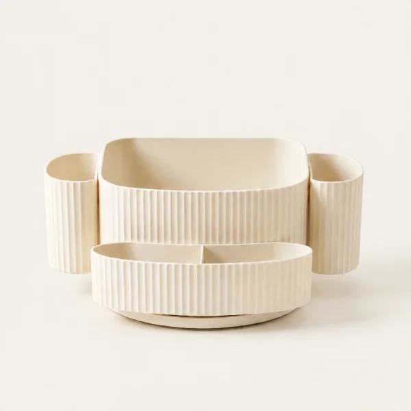 The Kindra Rotating Vanity Organizer