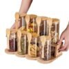 The Kindra Glass Seasoning Jar Set
