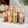 The Kindra Glass Seasoning Jar Set
