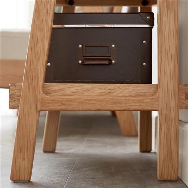 The Kindra Four-Tier Wood Storage Shelf