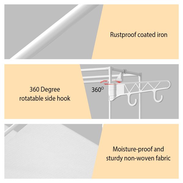 The Kindra Four-Tier Garment Rack