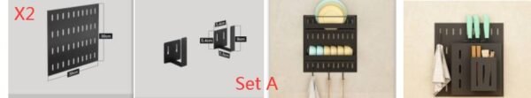 The Kindra Modular Wall Storage Rack