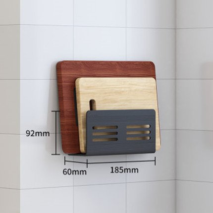 The Kindra Aluminum Kitchen Wall Shelf
