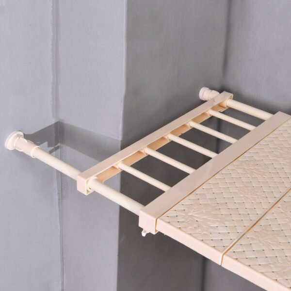 The Kindra Adjustable Tension Closet Shelf