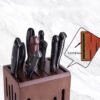 The Kindra Wooden Knife Holder