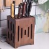 The Kindra Wooden Knife Holder