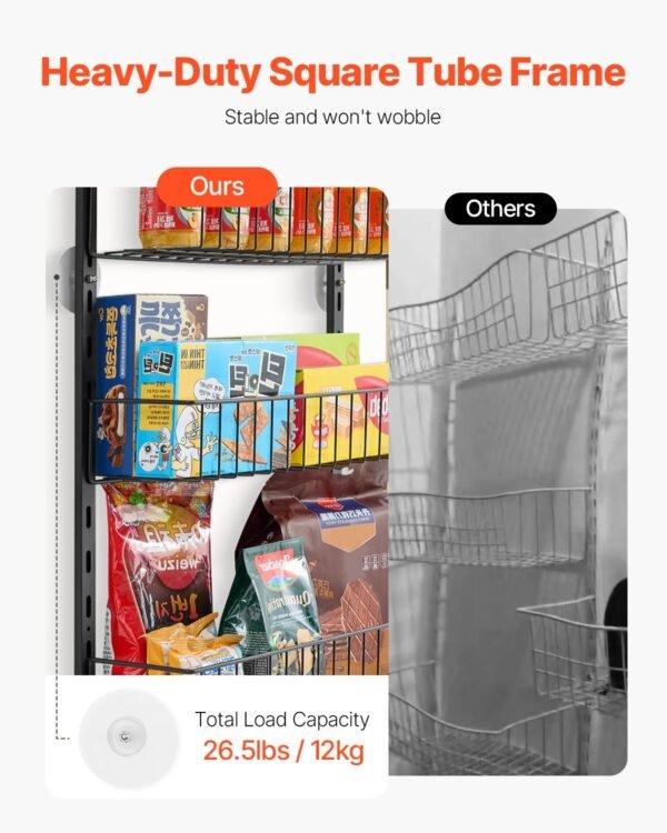 The Kindra Eight-Tier Over-Door Pantry Organizer