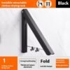 2520299e-7634-4a75-9c5c-3fee95326a1a_trans.jpeg The Kindra Folding Wall-Mounted Clothes Rack