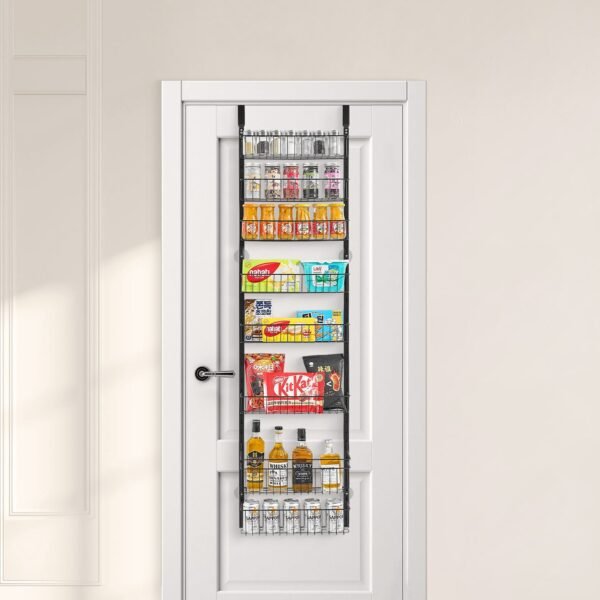 The Kindra Eight-Tier Over-Door Pantry Organizer