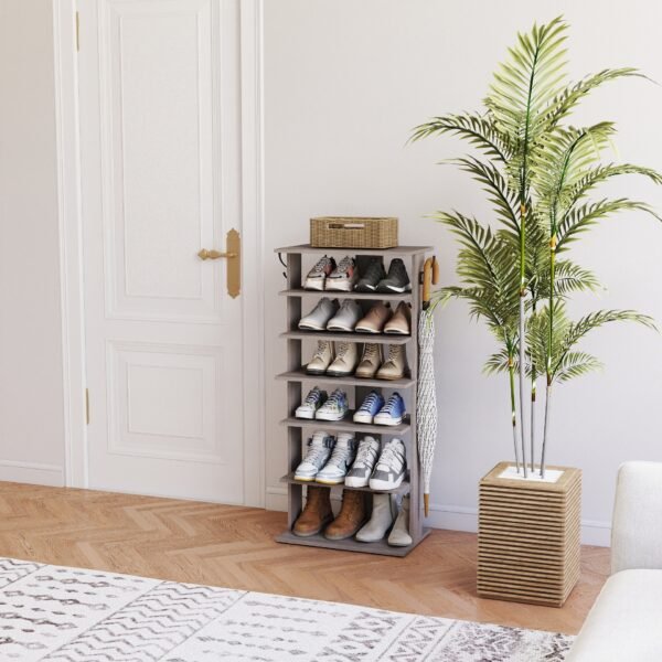 339397c0-5e98-4688-9ae9-e4b55cc38152.jpg The Kindra Vertical Shoe Rack