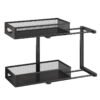 The Kindra Slide-Out Two-Tier Cabinet Storage Rack