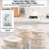 The Kindra Vacuum Glass Food Storage Set