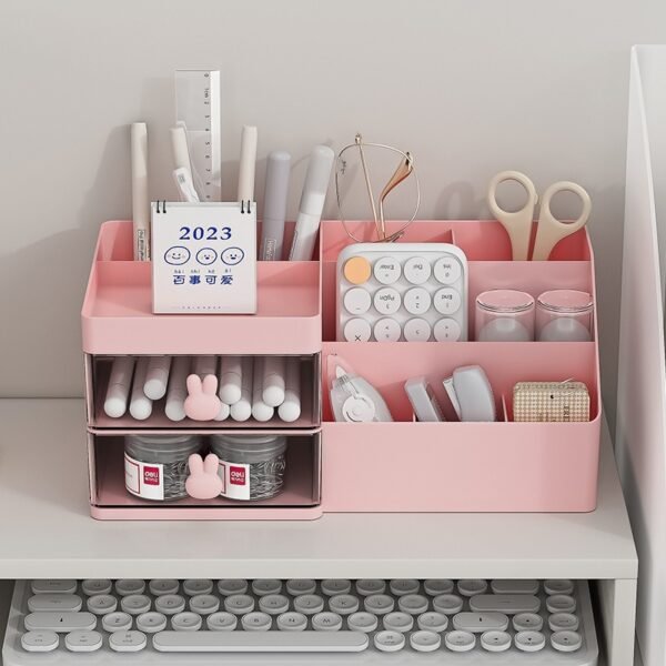 The Kindra Desktop Makeup Organizer
