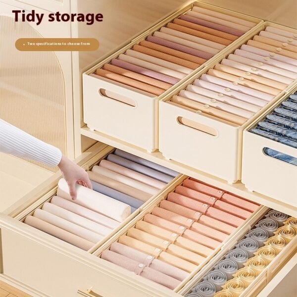 The Kindra Foldable Wardrobe Storage Box