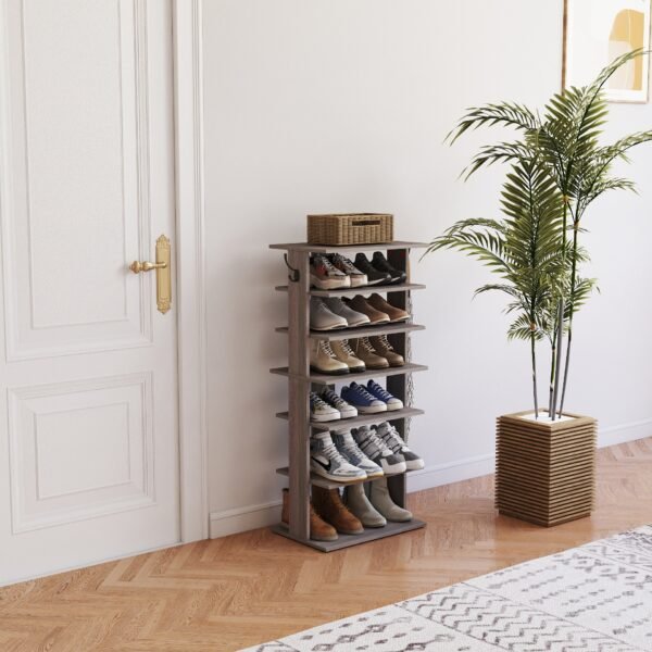 409d5559-e942-419f-893c-b78c24764aa0.jpg The Kindra Vertical Shoe Rack
