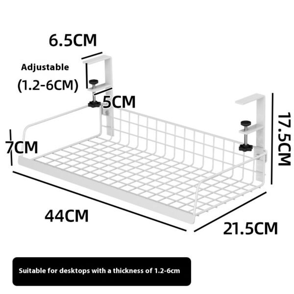 The Kindra Under-Desk Storage Basket