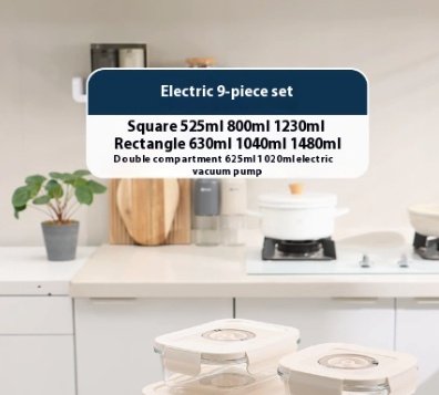 The Kindra Vacuum Glass Food Storage Set