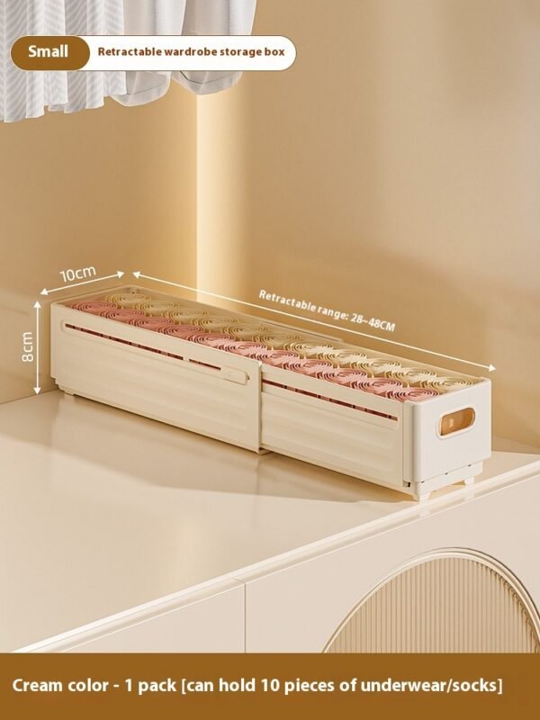 The Kindra Foldable Wardrobe Storage Box