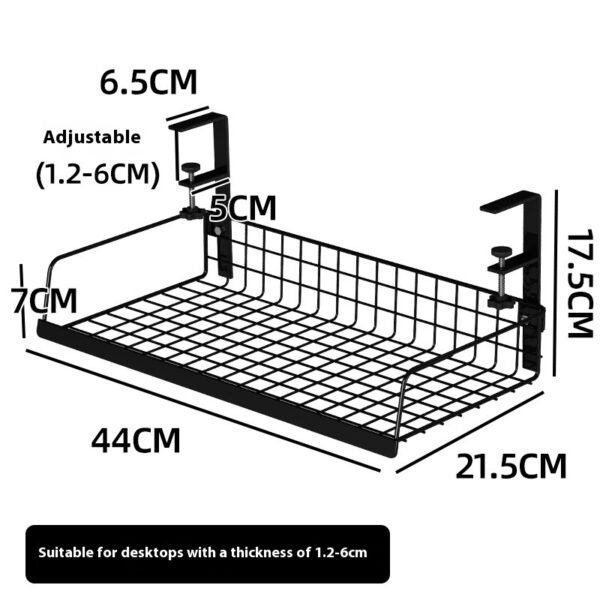 The Kindra Under-Desk Storage Basket