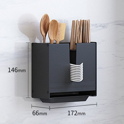The Kindra Aluminum Kitchen Wall Shelf