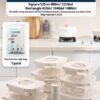 The Kindra Vacuum Glass Food Storage Set