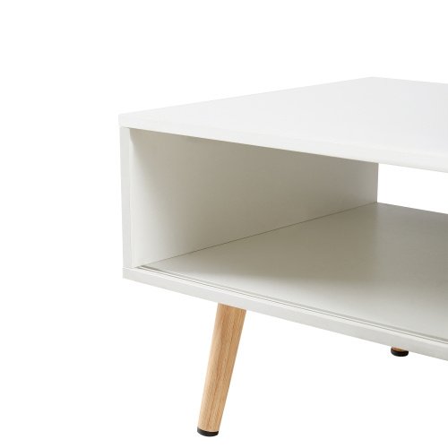 The Kindra Rattan Coffee Table with Sliding Storage