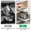 The Kindra Pull-Out Pots & Pans Organizer