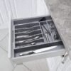 The Kindra Bamboo Drawer Organizer