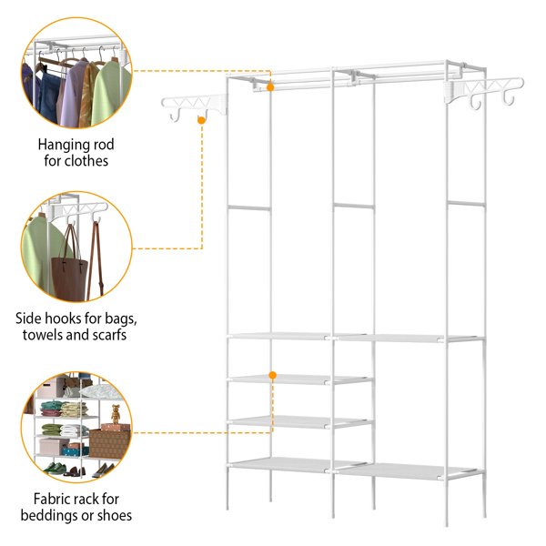 The Kindra Four-Tier Garment Rack