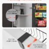 The Kindra Eight-Tier Over-Door Pantry Organizer