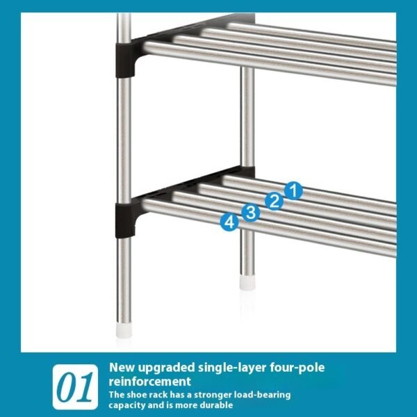The Kindra Five-Tier Entryway Shoe Rack