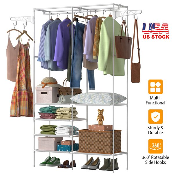 The Kindra Four-Tier Garment Rack