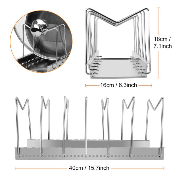 8869302713120.jpg The Kindra Kitchen Standing Rack
