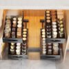 The Kindra Slide-Out Two-Tier Cabinet Storage Rack