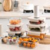 The Kindra Vacuum Glass Food Storage Set