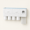 The Kindra Wall-Mounted Toothbrush & Toiletry Organizer