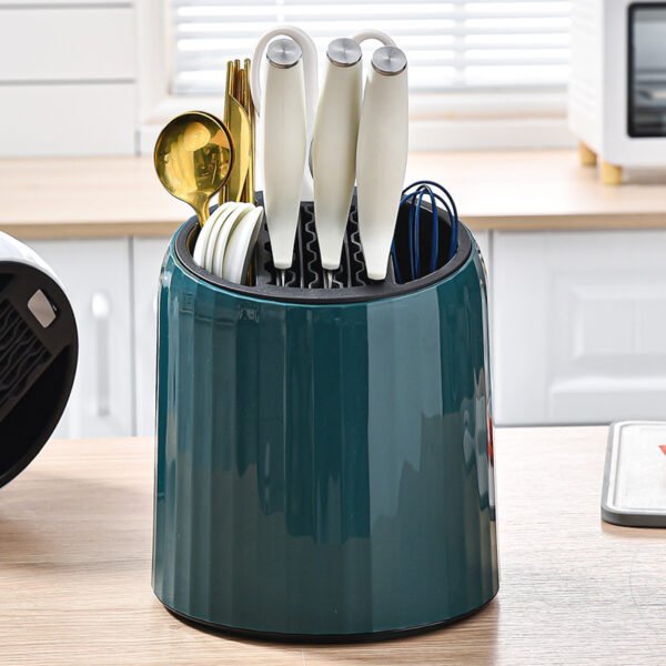 a7dd05f1-d0c3-4345-a7f3-ff59f16844e2.jpg The Kindra Rotating Utensil Drying Caddy
