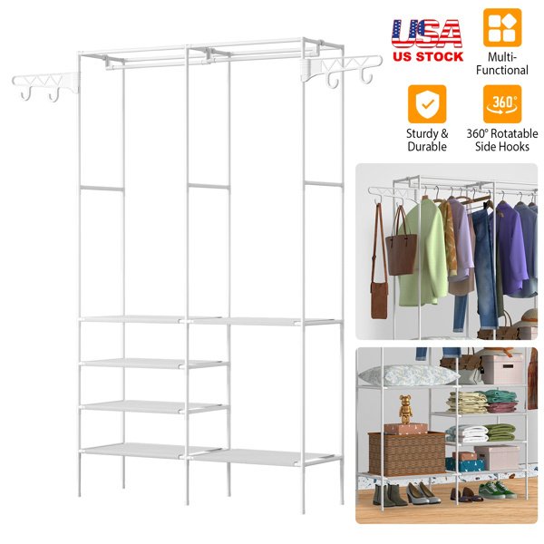 The Kindra Four-Tier Garment Rack