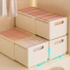 The Kindra Foldable Wardrobe Storage Box