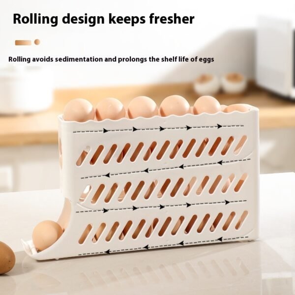 The Kindra Rolling Egg Rack
