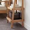 The Kindra Four-Tier Wood Storage Shelf