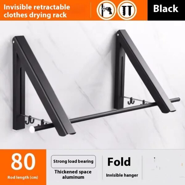 ca067787-eafd-402d-8db4-d599bdfae037_trans.jpeg The Kindra Folding Wall-Mounted Clothes Rack