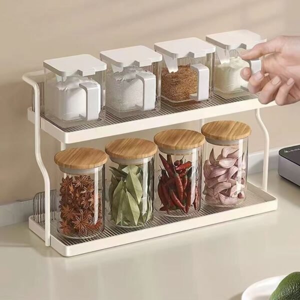 The Kindra Countertop Spice Shelf