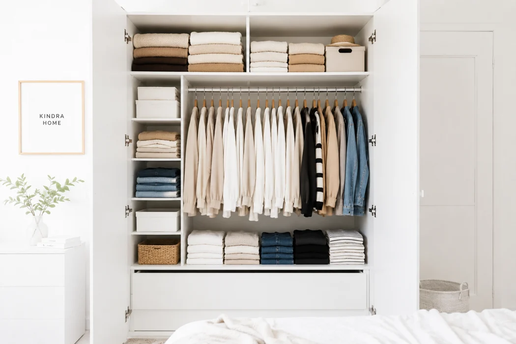 Closet organization inspiration