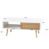 The Kindra Rattan Coffee Table with Sliding Storage