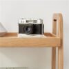 The Kindra Four-Tier Wood Storage Shelf