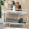 The Kindra Wall-Mounted Bathroom Shelf